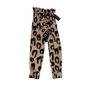Mother of Pearl Pants Size 2-4 UK8 The Waist Jogger Animal Print